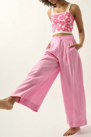 Floral Patterned Tank Top