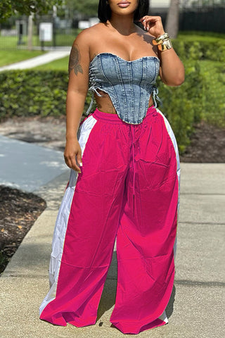 Stylish Wide-Leg Casual Pants