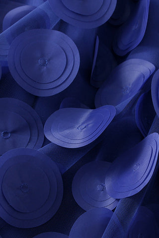 Textured Circle A-Line Skirt