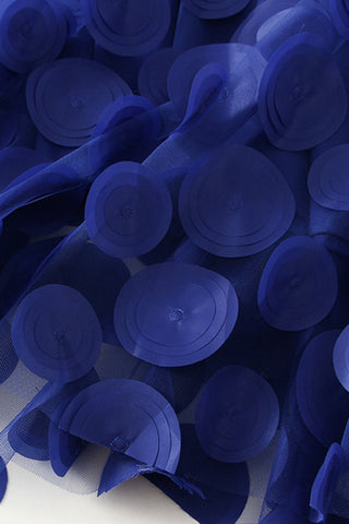 Textured Circle A-Line Skirt