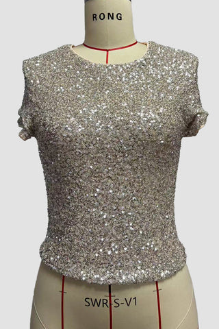 Sequin Embellished T-Shirt
