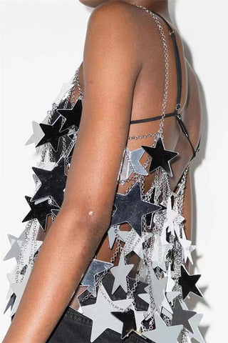 Star-Embellished Camisole Top