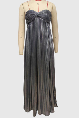 Elegant Strapless Evening Gown