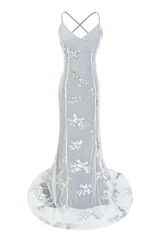 Embellished Evening Gown