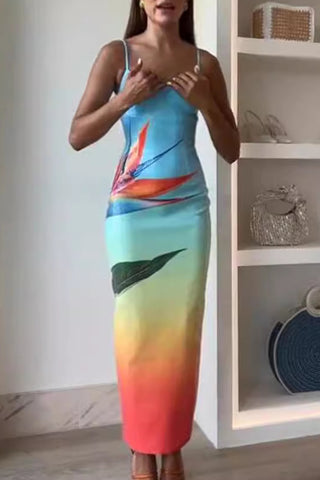 Tropical Vibes Maxi Dress