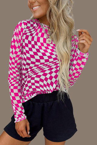 Checkered Long-Sleeve Shirt
