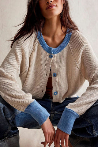 Button-Down Knit Cardigan
