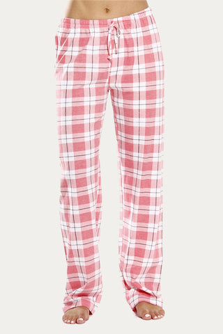 Relaxed Plaid Lounge Pants