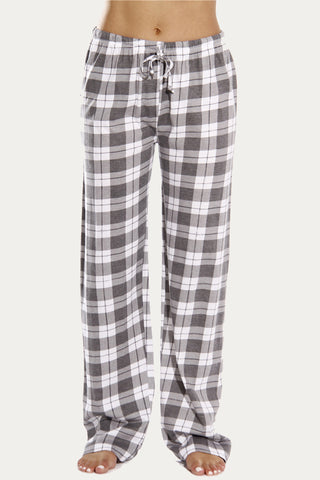 Relaxed Plaid Lounge Pants