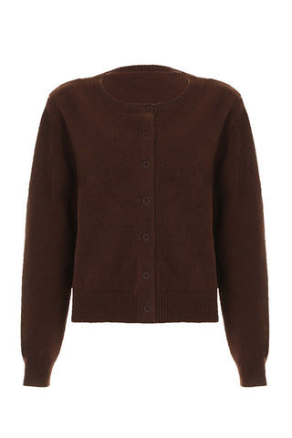 Classic Button-Front Cardigan