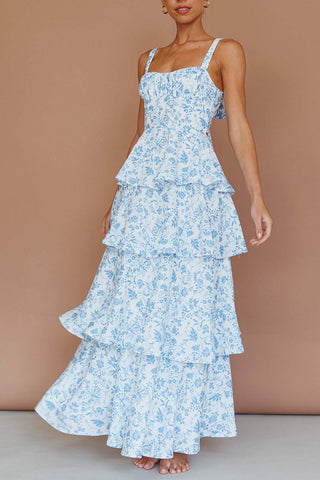 Floral Tiered Sundress