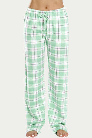Relaxed Plaid Lounge Pants