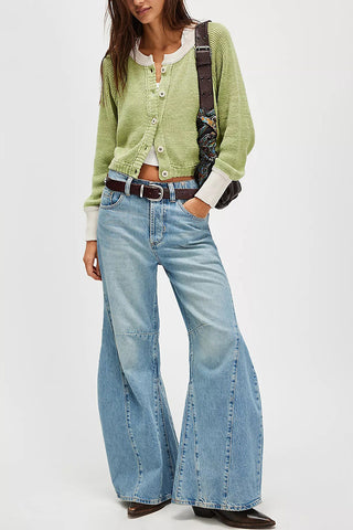 Button-Down Knit Cardigan