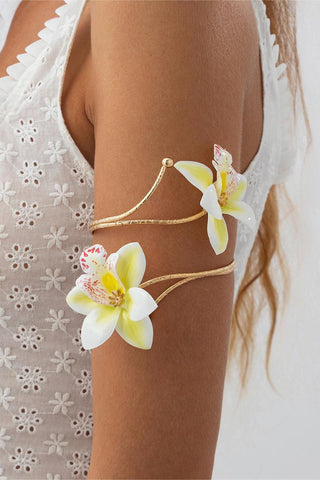 Floral Arm Cuff Accessory