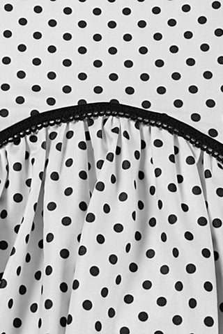 Spaghetti Strap Polka Dot Maxi Dress