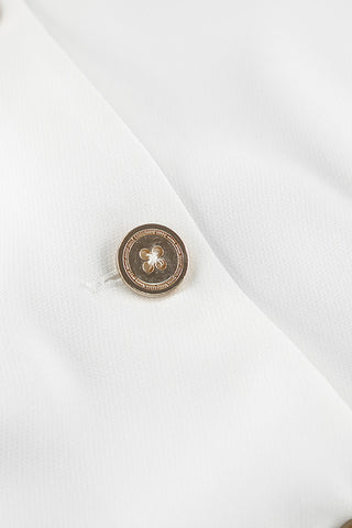 Button-Front Sleeveless Top