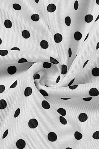 Spaghetti Strap Polka Dot Maxi Dress