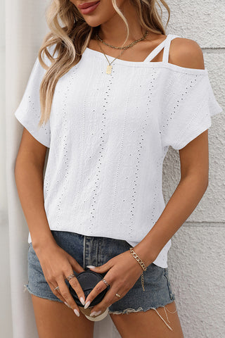 Asymmetrical Knit Tee