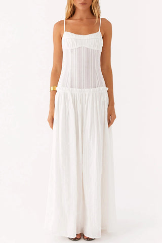 Spaghetti Strap Casual Maxi Dress