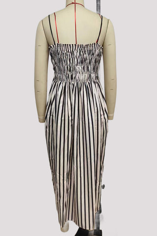 Striped Smocked Sundress