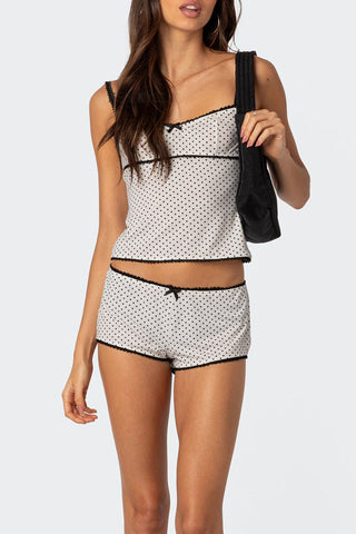 Polka Dot Casual Lounge Set