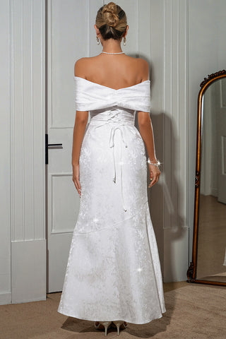 Elegant Off-Shoulder Maxi Dress