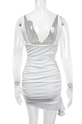 Lace-Up Cutout Sundress