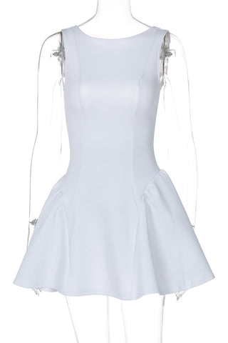 Sleeveless A-Line Casual Dress