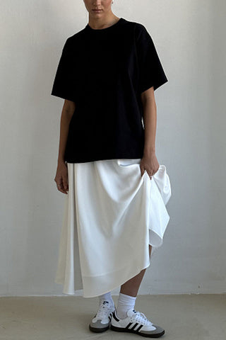 Flowy High-waist A-line Skirt