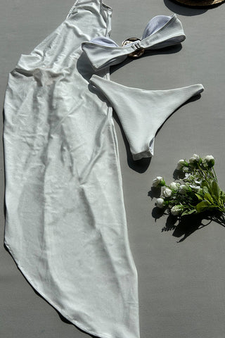 Elegant Ruched Two-Piece Set