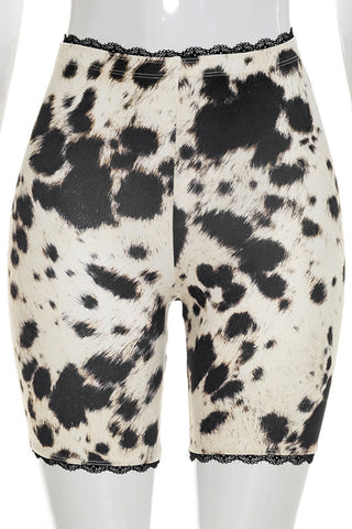 Polka Dot Casual Shorts