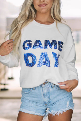 Game Day Sequin Pullover