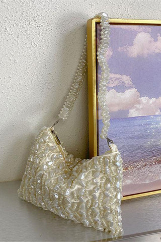 Beaded Evening Clutch Bag