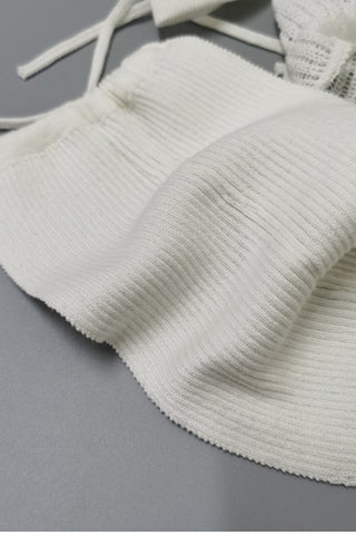 Crochet Casual Two-Piece Set