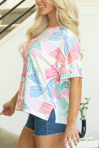 Floral Pastel Graphic Tee