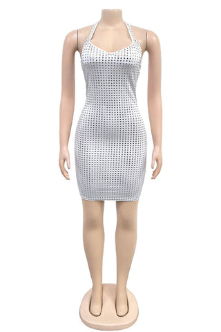Halter-Neck Mini Dress