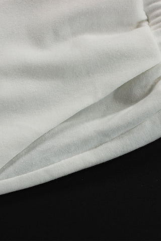 Skull Crop Top and Jogger Pants Set