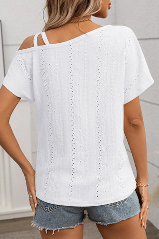 Asymmetrical Knit Tee