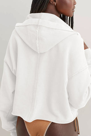 Casual Zip-Up Hoodie
