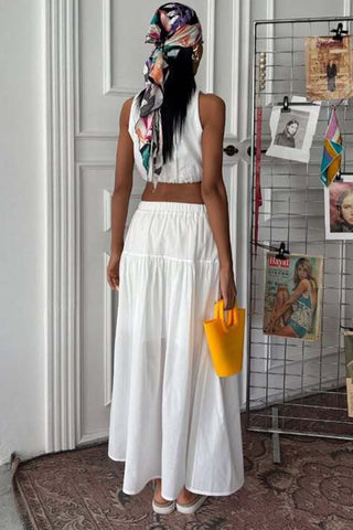 Elegant Two-Piece Skirt Set