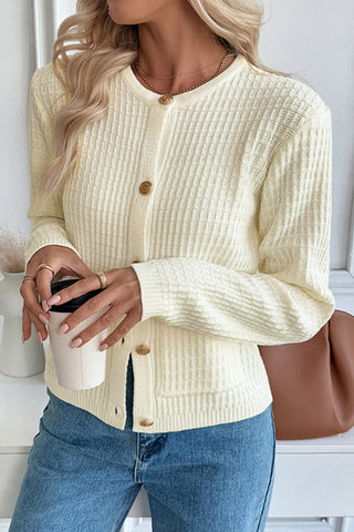 Elegant Button-Up Cardigan
