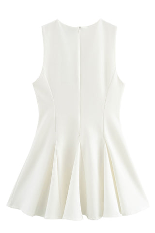 Bow-Tie A-Line Casual Dress
