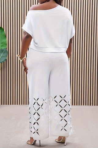 Cutout Detail Two-Piece Set