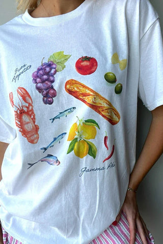 Fruit Graphic Oversized T-Shirt
