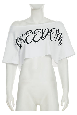 Off-Shoulder Freedom Tank Top