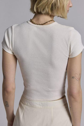 Scenic Print Fitted T-Shirt