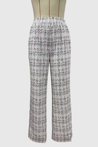 Modern Wide-Leg Casual Pants