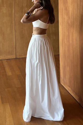 Elegant Two-Piece Skirt Set