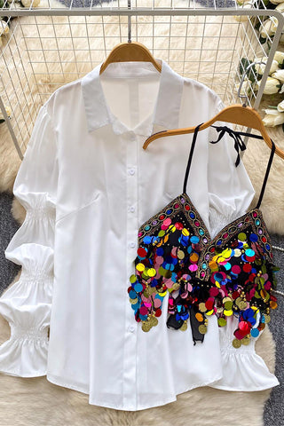 Sequin Embellished Blouse