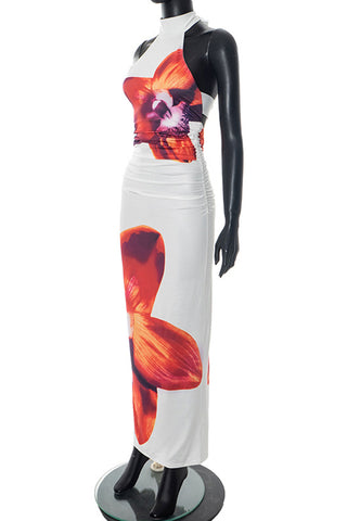 Bold Floral Maxi Dress